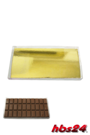 Tafelverpackung für 100 g Schokoladen Tafel - hbs24